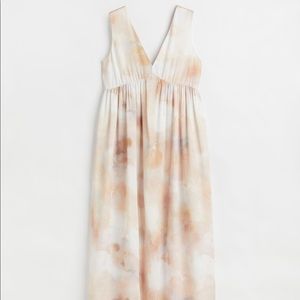 H&M watercolor dress
